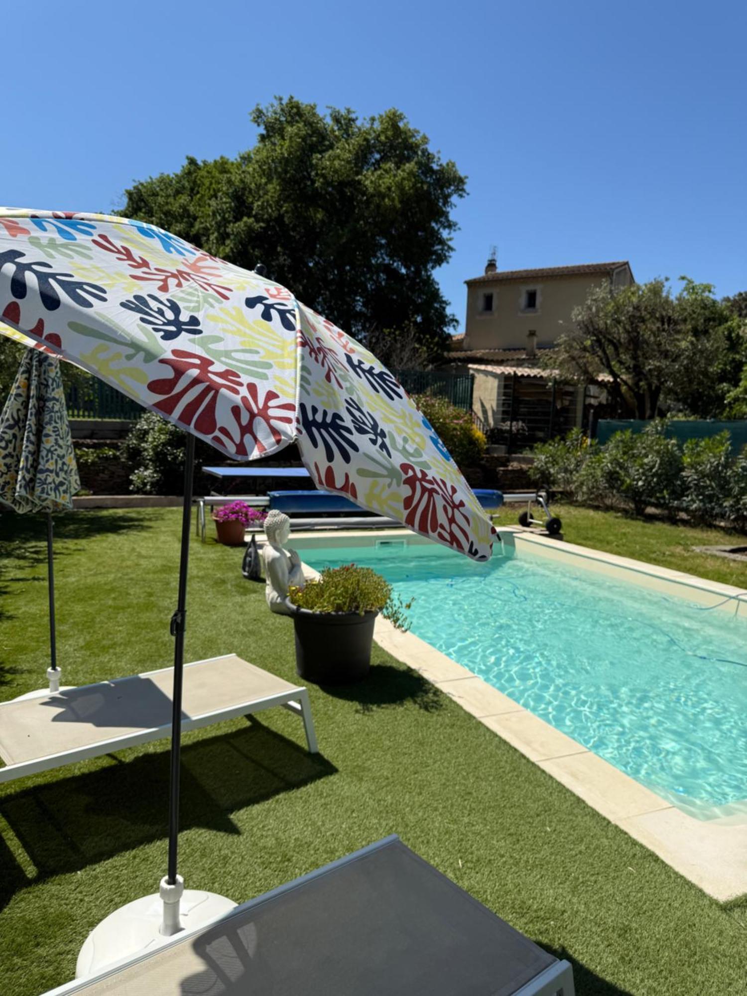 Gite Climatise Avec Piscine Sur Les Hauteurs De Bollène Εξωτερικό φωτογραφία